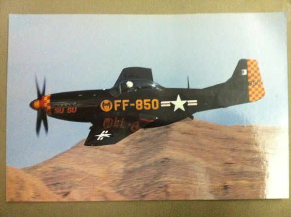 Cartão Postal - P-51D Mustang 44-84850/FF-850