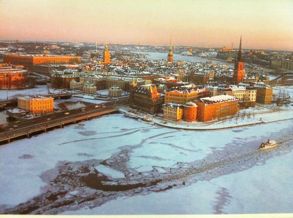 High above the Old Town, Stockholm