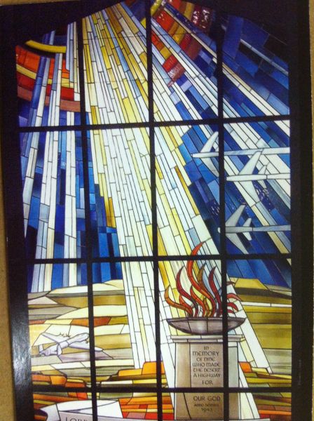 Stained Glass Window at the National Museum of the USAF