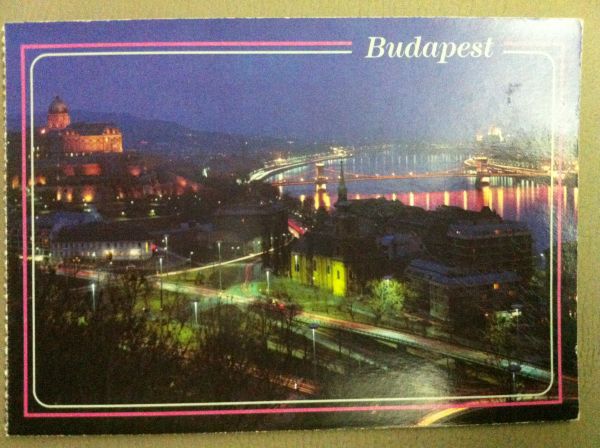 Budapest - View with Buda Castle