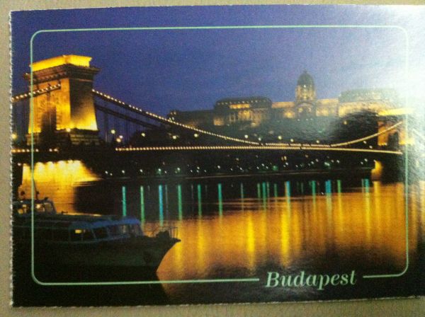 Budapest - Chain Bridge with Buda Castle