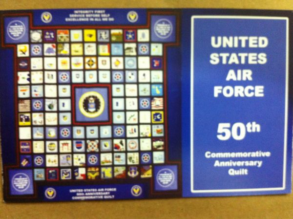 USAF 50th Anniversary Quilt