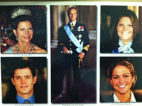 The Swedish Royal Family - ART. NR. 199