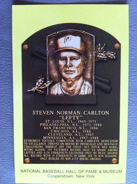 Steven Norman Carlton "Lefty"